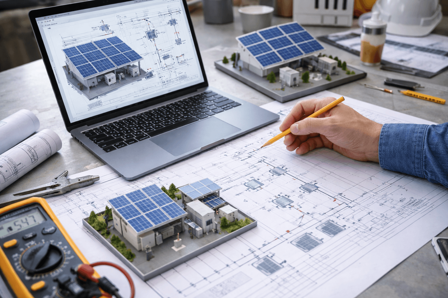 Ingeniería detallada fotovoltaica